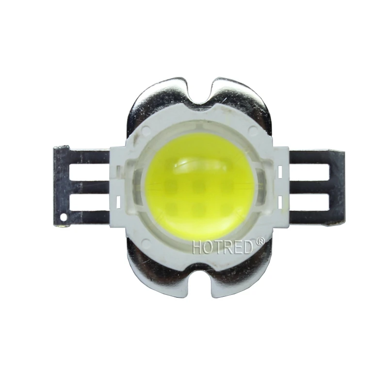 10 Вт COB 45mil led холодный теплый белый королевский синий зеленый IR940nm 850nm UV395 Acquarim завод светодиодный чип с 60 градусов угол обзора объектива