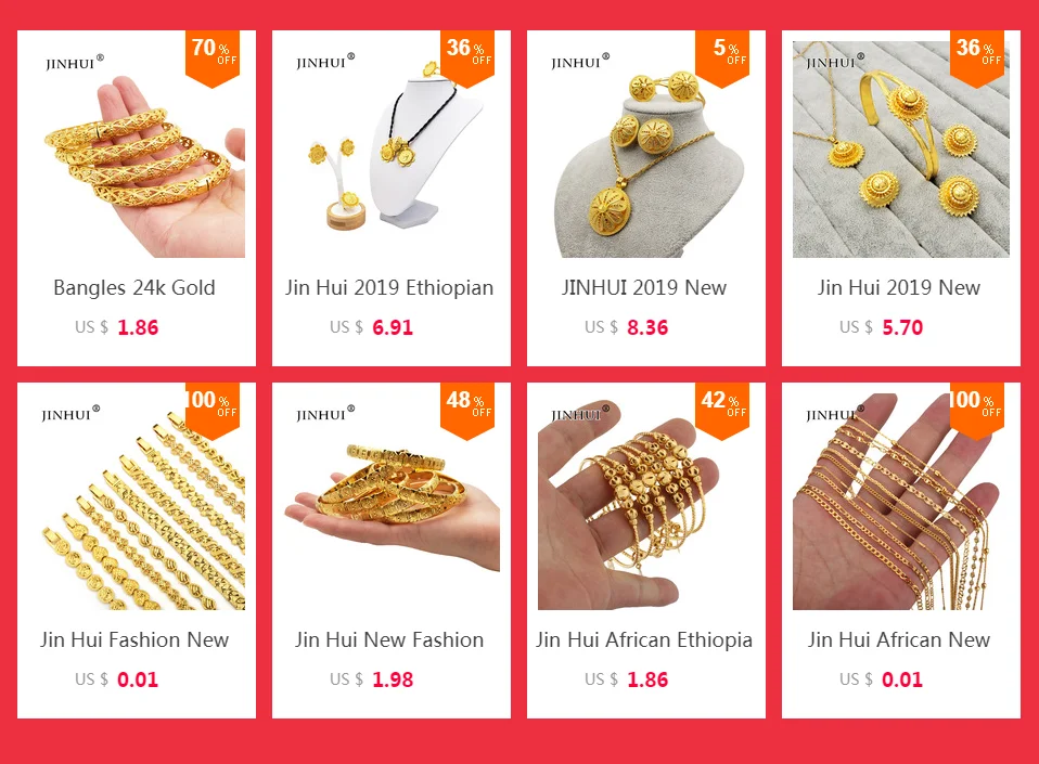 New Fashion lady Luxury Gold Color Jewelry Bangles Ethiopian African Women Dubai Bracelet Party wedding Gifts bridal Ramadan