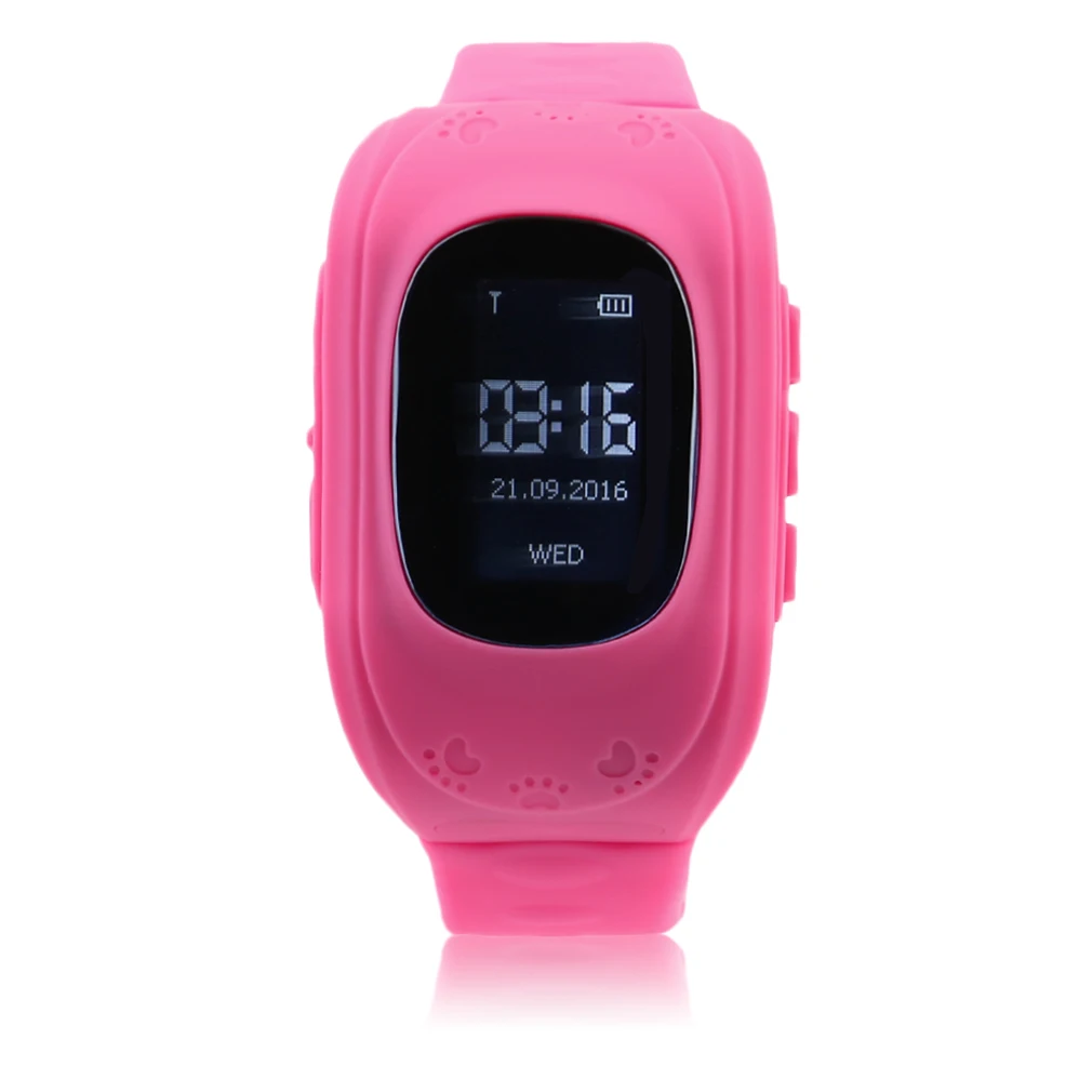 Anti Lost Children Kid Q50 Smart GPS Position Rubber Band Wrist Watch Bracelet Electronic For Android IOS | Наручные часы