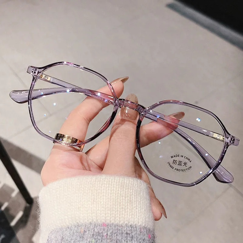 Fashion Transparent Reading Glasses Female Middle-aged and Elderly High-definition Anti-blue Light for The | Аксессуары для одежды