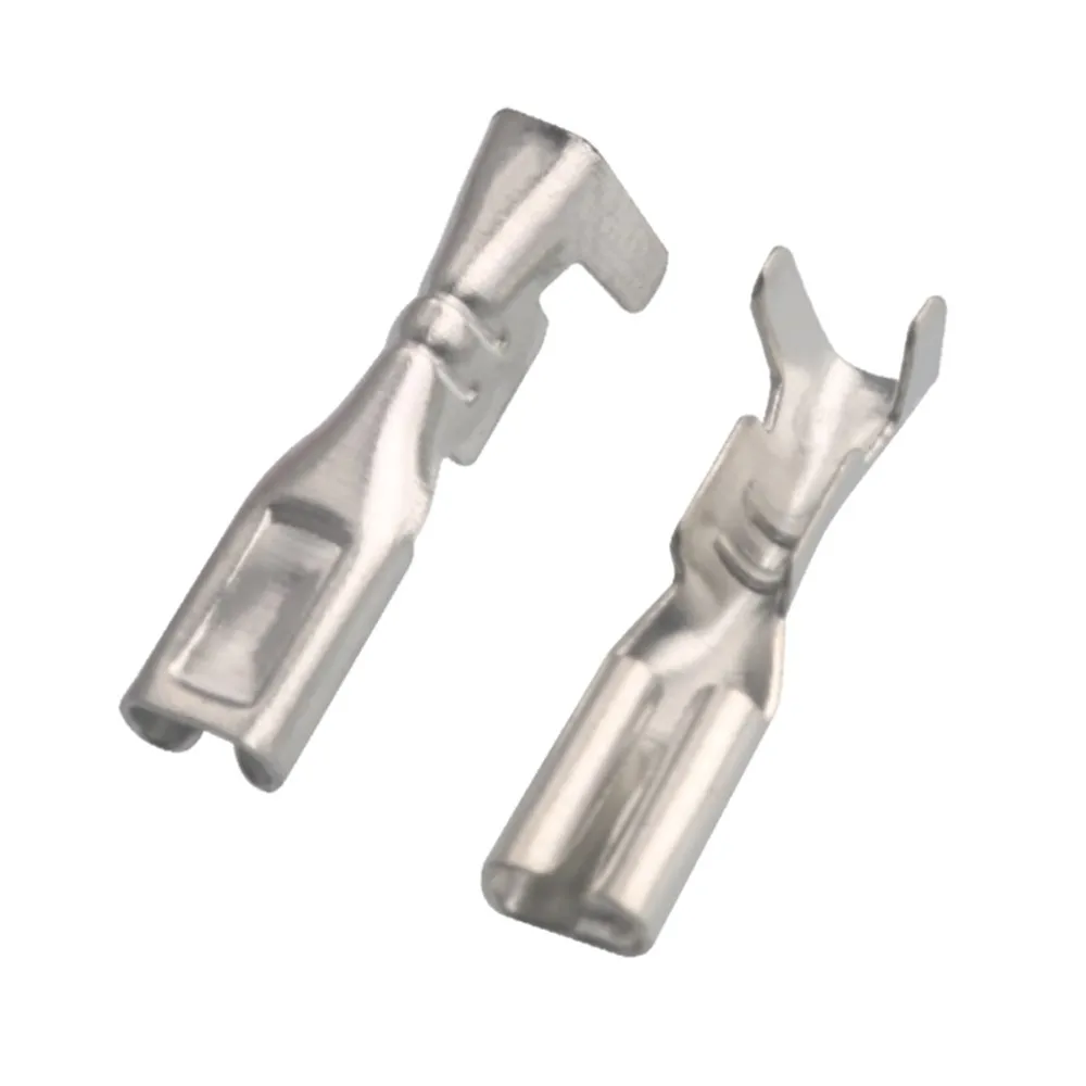 

100/200pcs/lot 2.0 Plug Insert Spring Connector 2.0mm Connection Terminal Cold Pressing Terminal DJ622-D2A