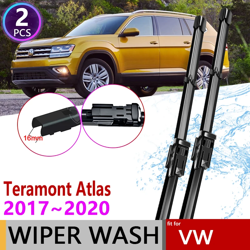 

Car Wiper Blades Window for Volkswagen VW Teramont Atlas 2017 2018 2019 2020 Front Windscreen Windshield Wipers Car Accessories