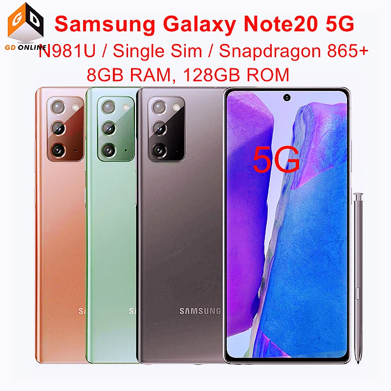 Günstig Samsung Galaxy Note20 5G N981U N981U1 6.7