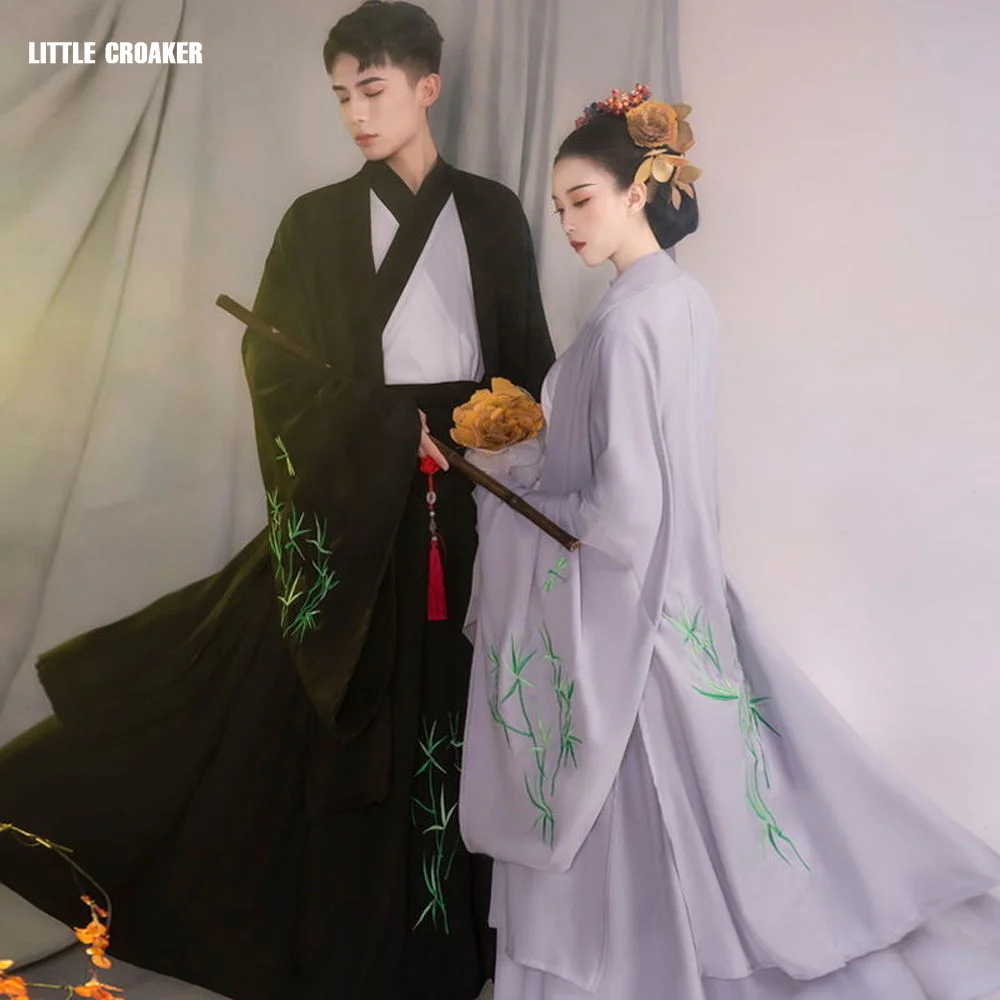 

2021 Hanfu восточные пара костюм китайские песни династии Hanfu Для мужчин синий ханьфу, косплей пара Hanfu Dalam ТВ плащ с вышивкой