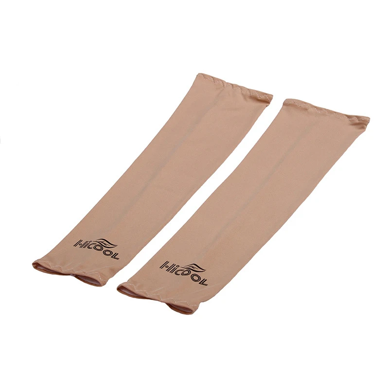 Шелк льда солнцезащитный рукав УФ Защита от солнца рука протектор лед шелковые