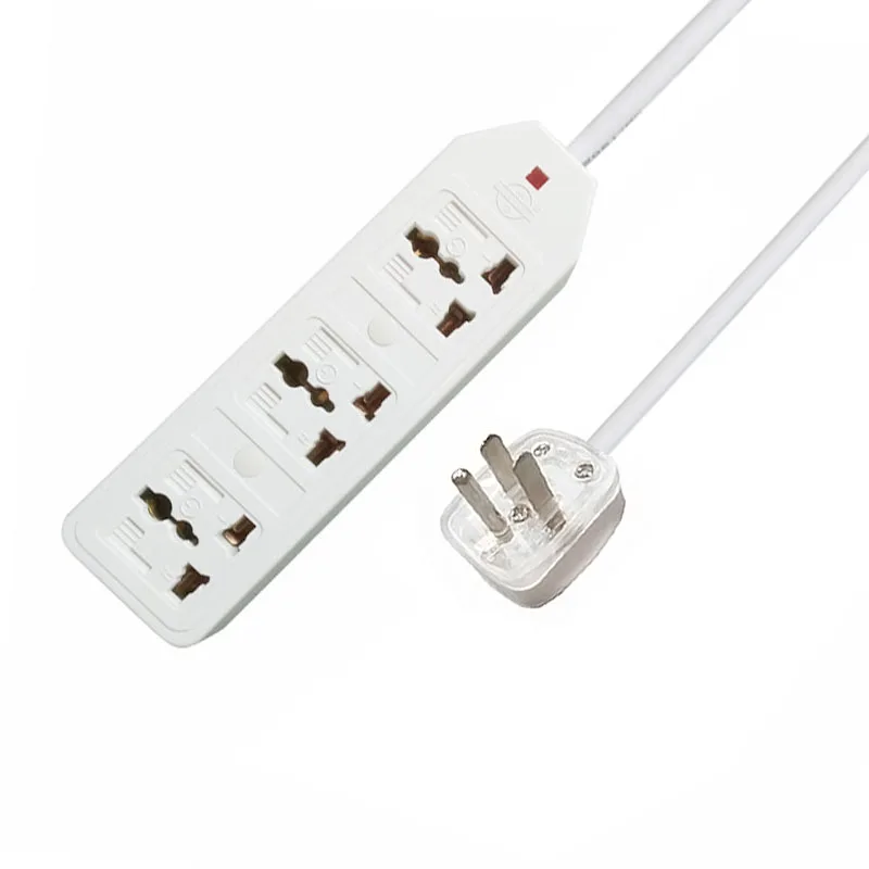 US PLUG Новые путешествия адаптер Eu Us Au штепсельная розетка стандарта Великобритании Универсальный адаптер переменного тока в постоянный ток на выходе Мощность полосы Многофункциональность удлинитель 0,5/1/1,5/2/3/5 м кабель - Цвет: US PLUG