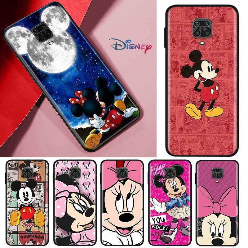 

Mickey Mouse For Xiaomi Redmi Note 10S 10 9 9S 9T 8T 8 7 6 5 Pro Max 5A 4X 4 5G Soft Silicone Phone Case