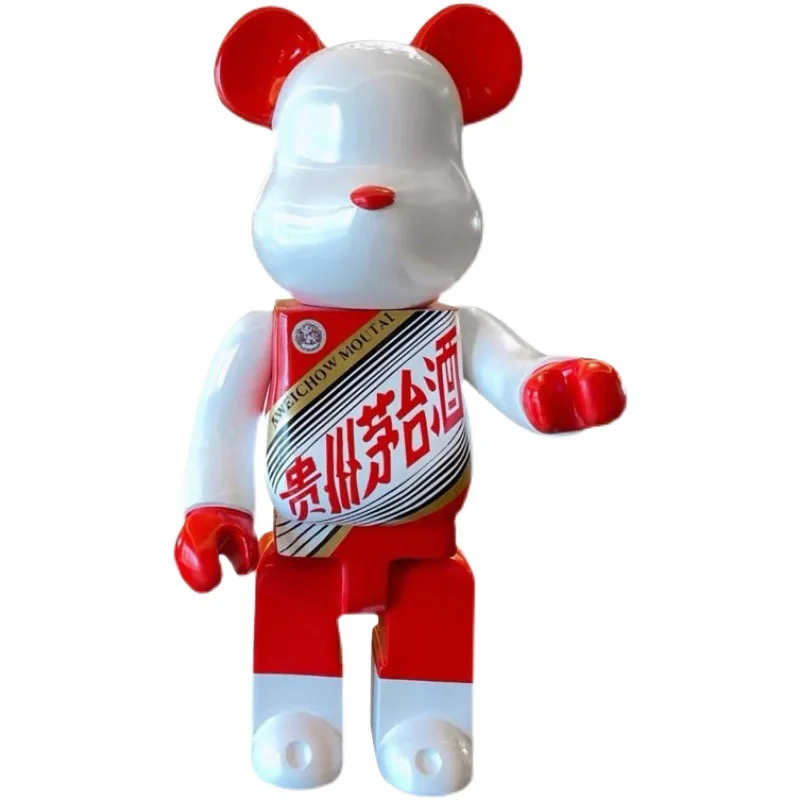 

Bearbrick Bear Maotai, модель 1000% детской комнаты, Play Shop, напольное украшение для гостиной