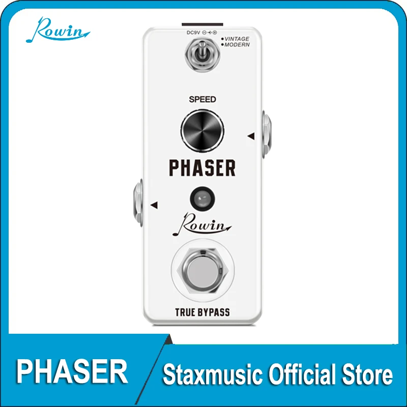 Rowin LEF-313 Phaser эффект гитары полный аналоговый контур теплый глубокий богатый тон