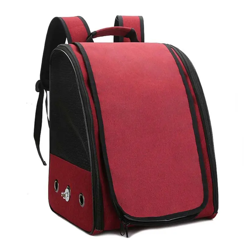 

Portable Bird Carrier Cage Bag Breathable Parrot Out Backpack Pet Bird Travel
