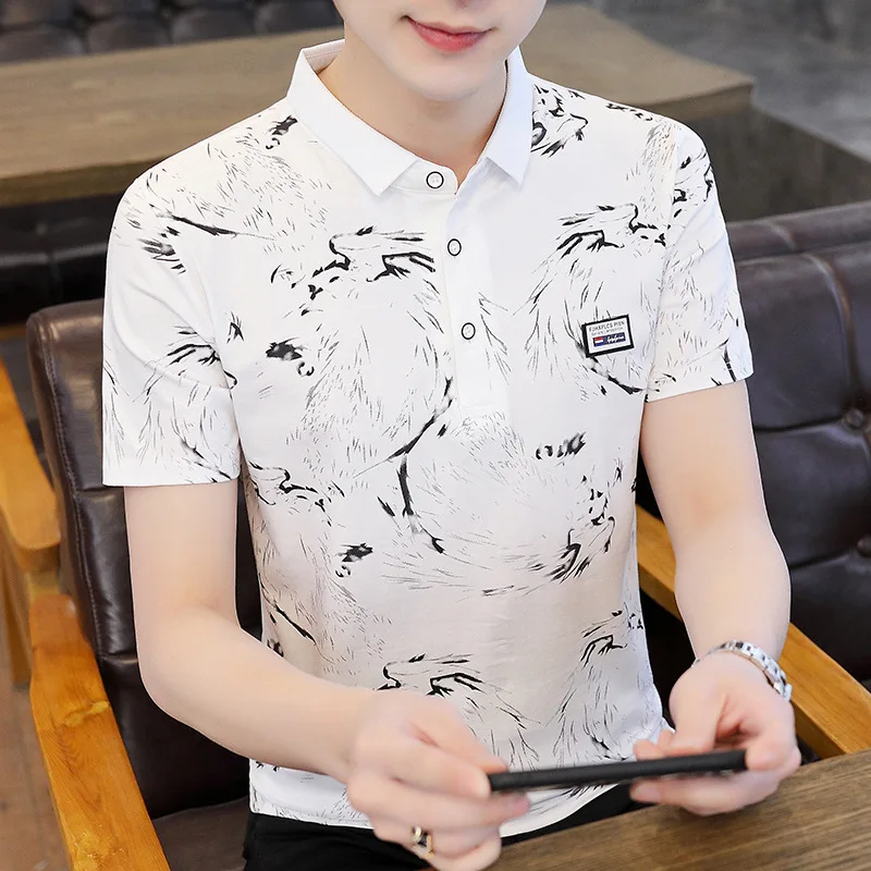 

Pure cotton short-sleeved t-shirt men's 2021 summer new half-sleeved shirt men's compassionate white clothes