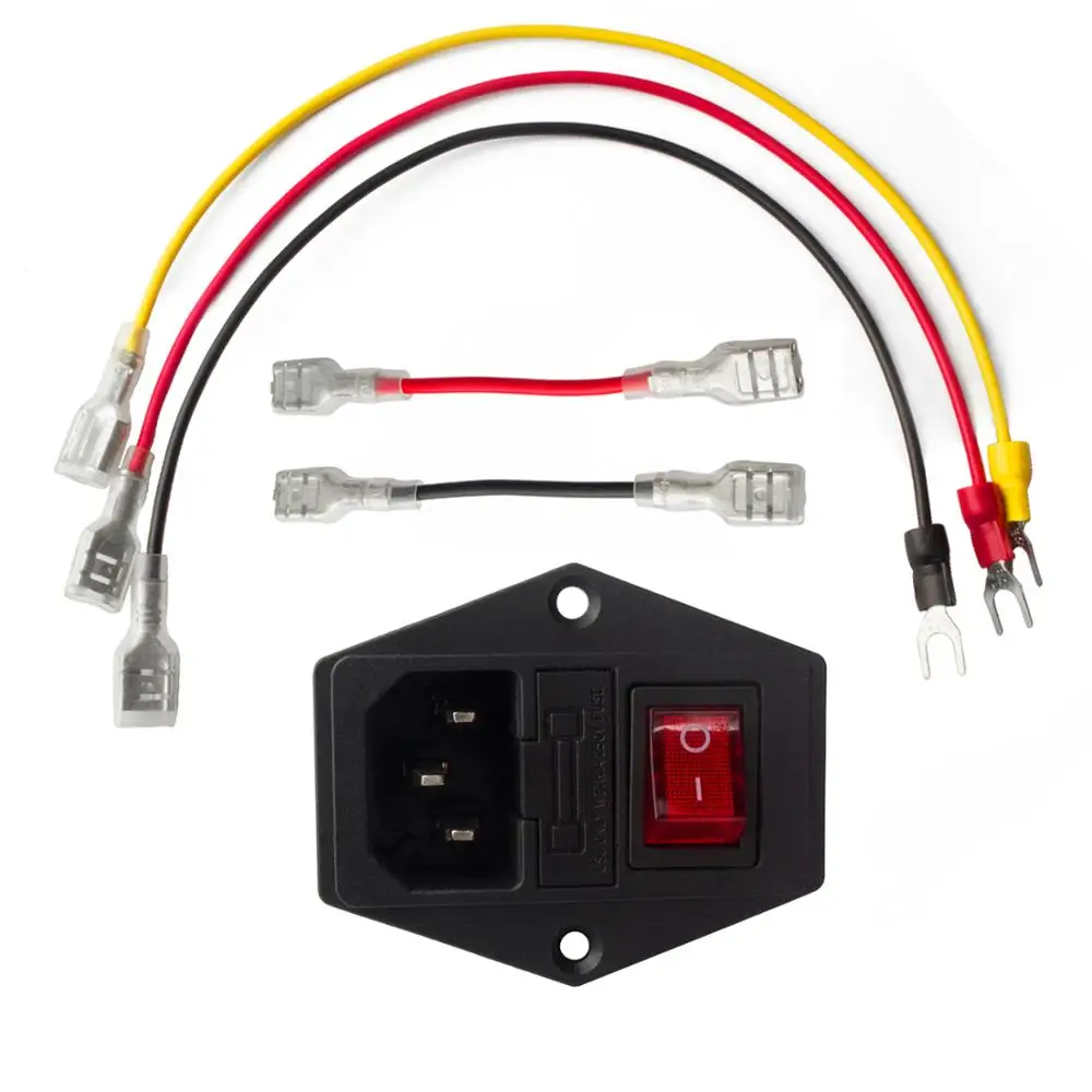 SIMAX3D клавишный выключатель питания ИЭК 3 Pin 320 C14 входной мощности переключатель
