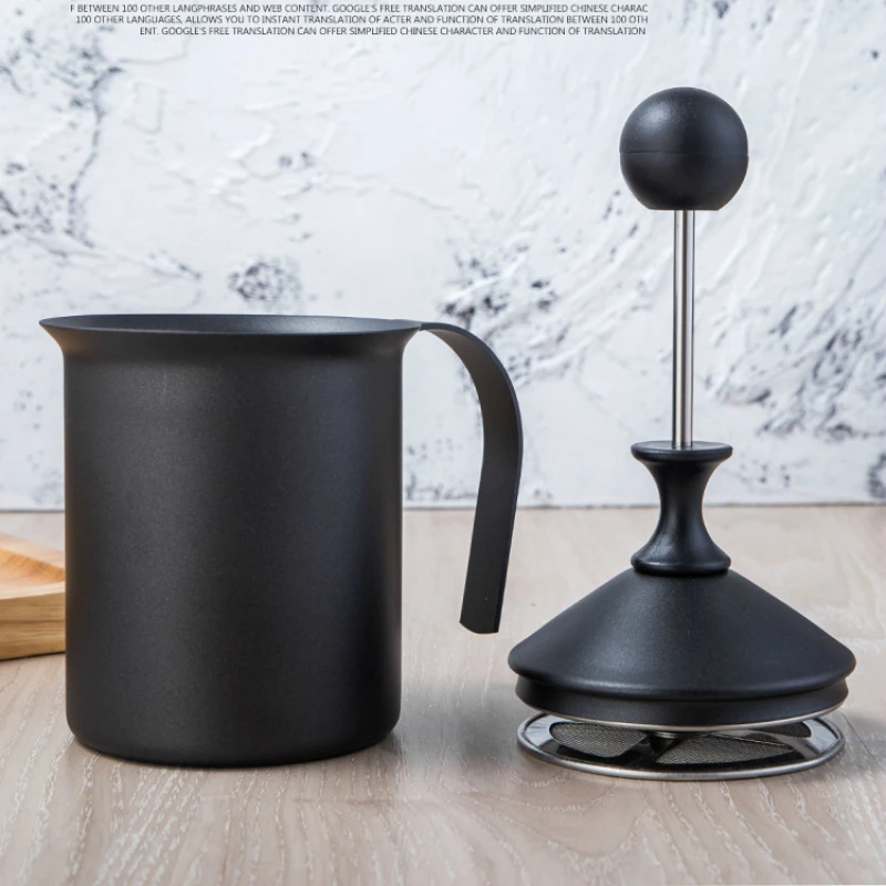 Вспениватель для молока из нержавеющей стали Пенообразователь капучино кофе