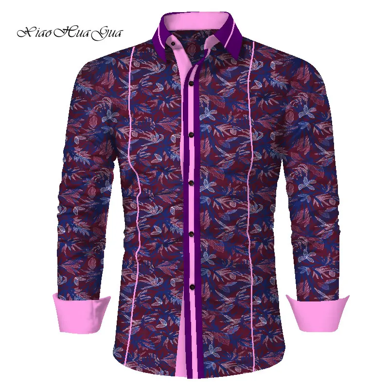 Рубашка в африканском стиле мужская повседневная рубашка костюм с блейзером