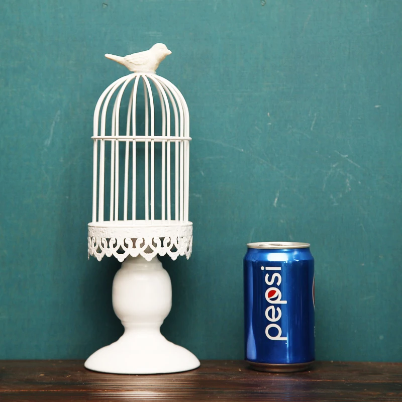 Железный подсвечник для птиц в скандинавском стиле Свадебный романтический со