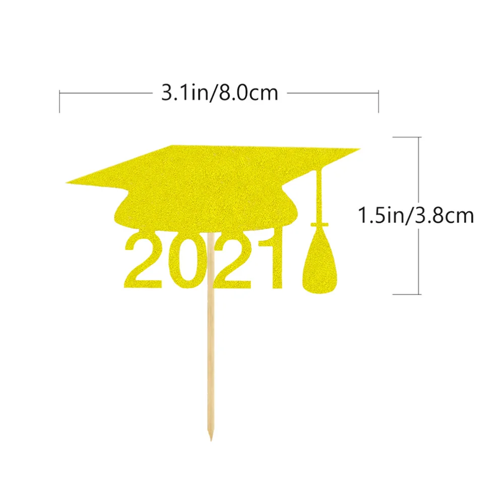 

12 Pcs 1 Bag Creative Dessert Toppers Dessert Inserts Multipurpose Cake Flags