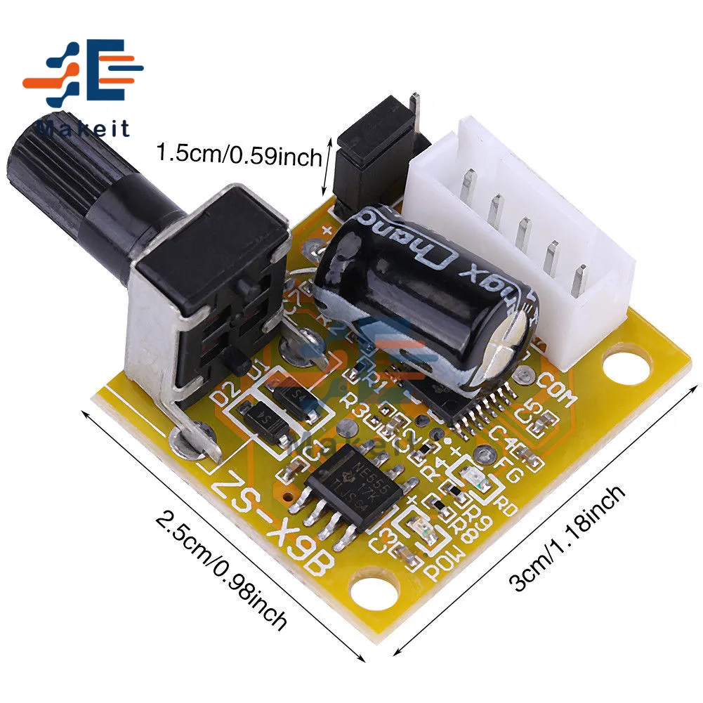 DC 5V 12V 15V BLDC 3 фазный бесщеточный мотор драйвер модуль контроллер скорости