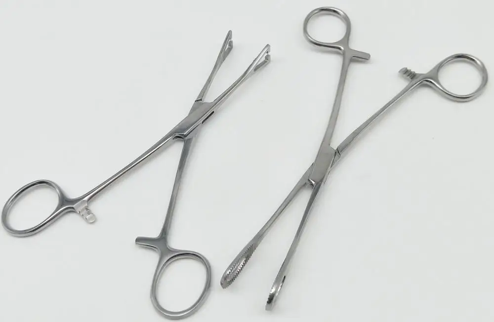 2 шт. хирургические стальные зажимные плоскогубцы для открытия шариковых зажимов