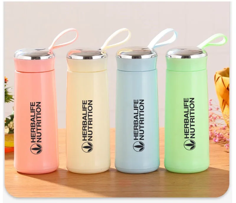 Бутылка Herbalife питательная для молочного коктейля креативная бутылка воды 400 мл