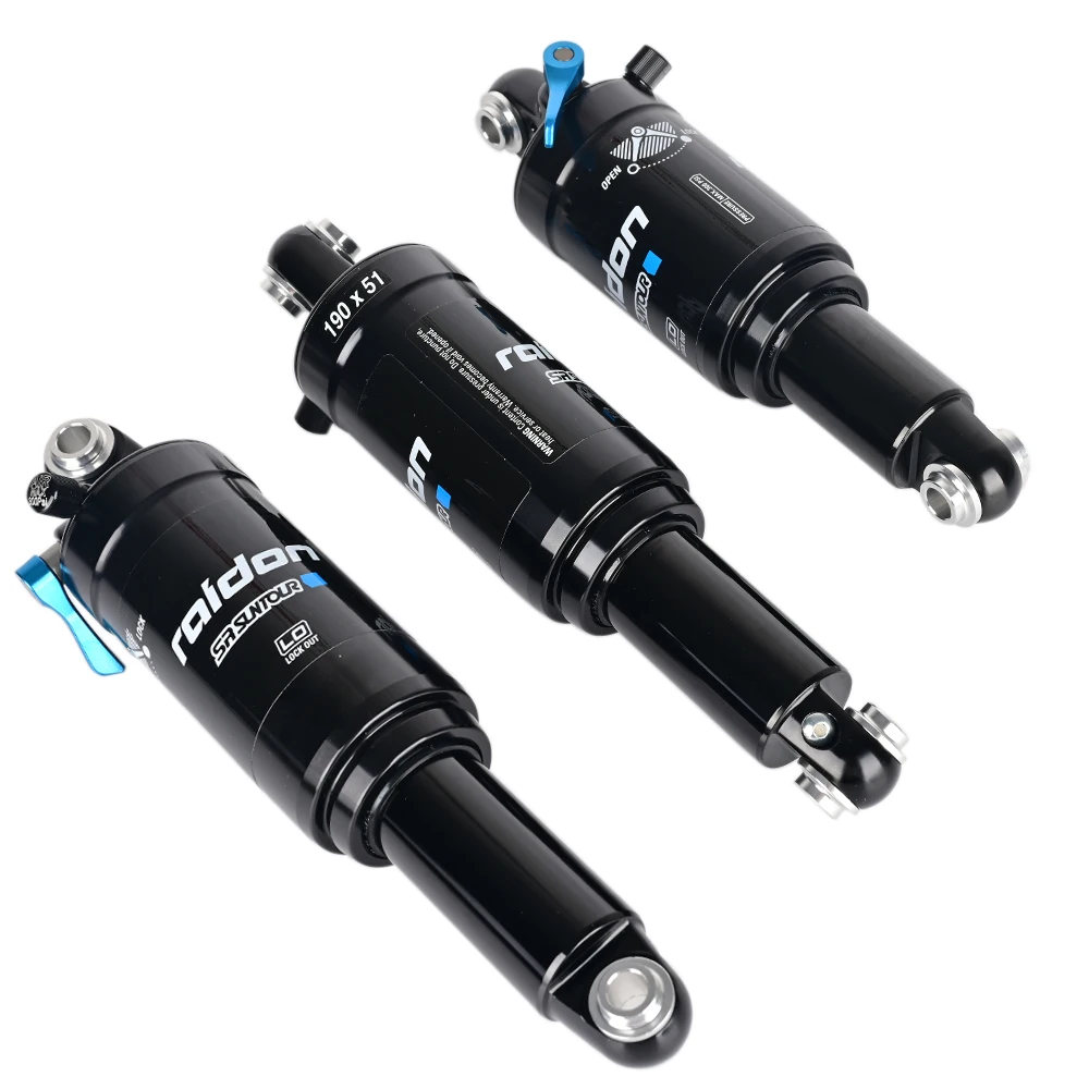 SR SUNTOUR воздушный задний амортизатор для горного велосипеда 165 мм 190 200 с замком