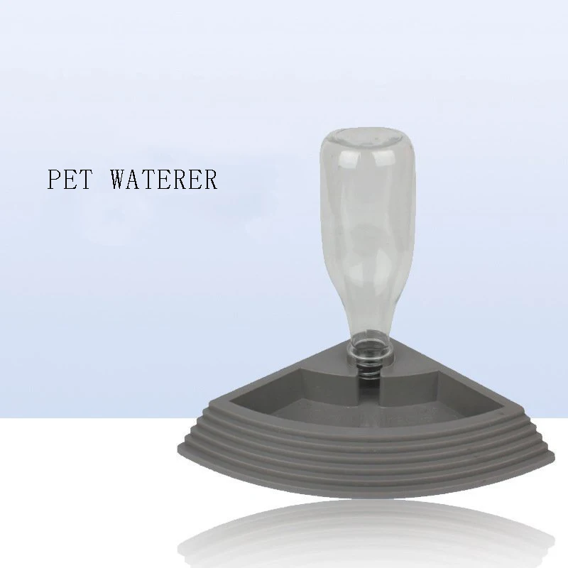

Corner Dog Bowl Pet Automatic Feeder Dog Cat Drinking Bowl With Bottle For Dog Water Drinking Cat Feeding Dispenser Pet Supplies