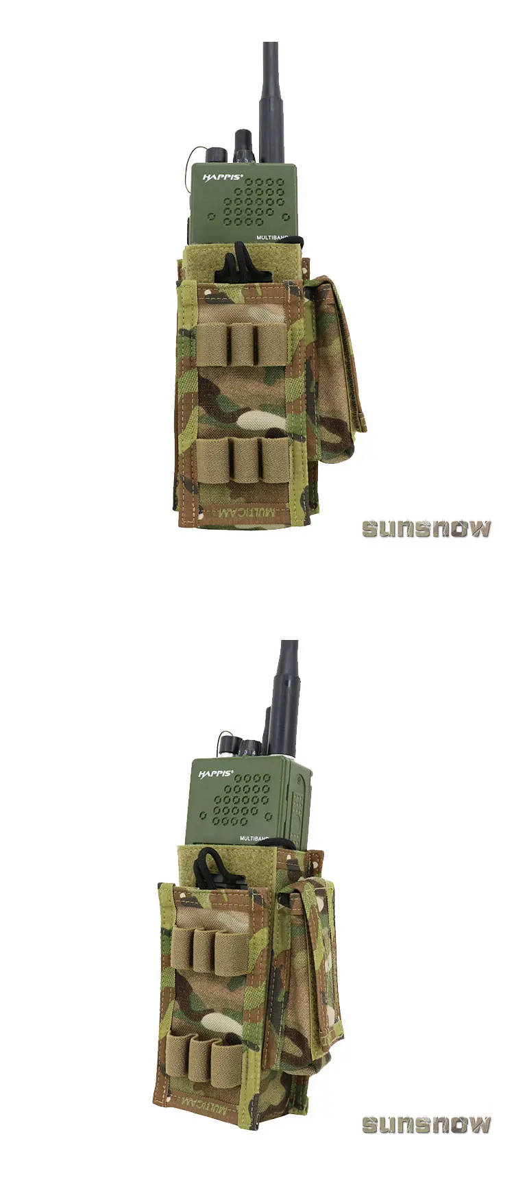 Outdoor Sports CAG Tactical Holy Spirit Radio Package Mbitr Jasmine System Multicam Camouflage