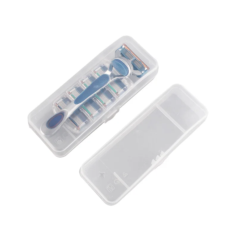 Case Transparent Shaver Storage Box Men Razor Box Shaving Ma