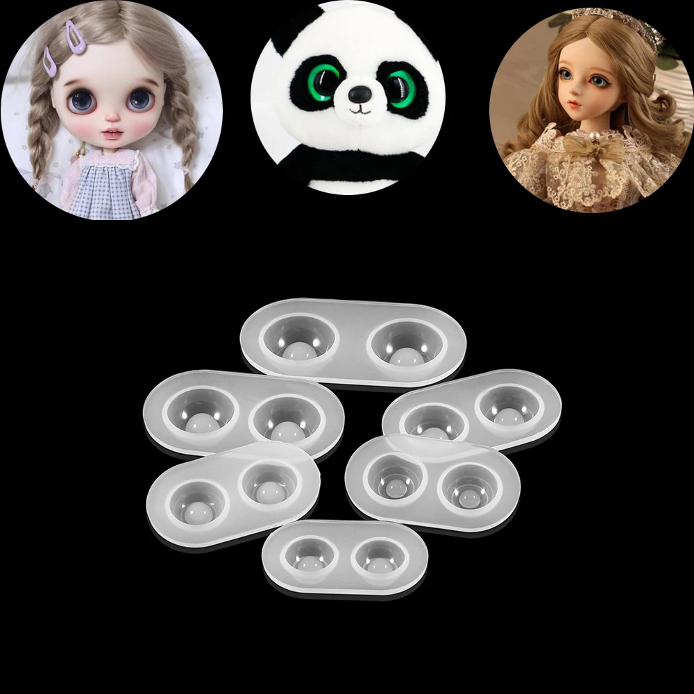 Силиконовая форма для украшений сделай сам 6 размеров шарнирной куклы круглых