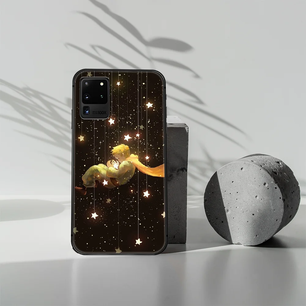

Le Petit Prince Phone Case Cover Hull For Samsung Galaxy S 7 8 9 10 e 20 FE edge uitra plus Note 9 10 20 black Shell 3D Hoesjes