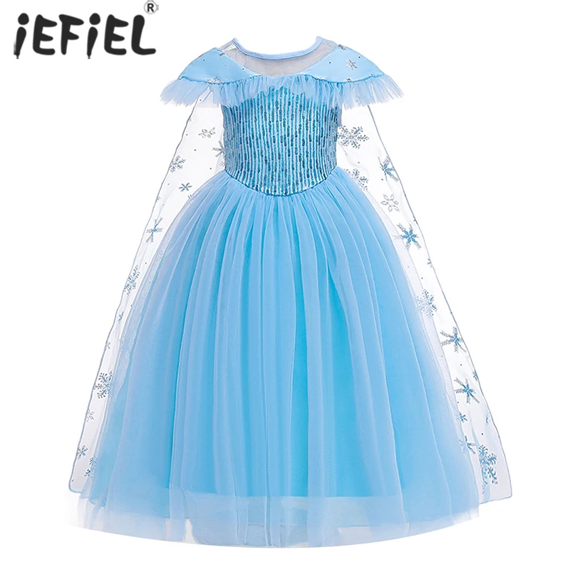 

Детское рождественское нарядное платье для девочек, платья, халат, костюм для косплея на Хэллоуин, детская одежда для дня рождения, костюм п...