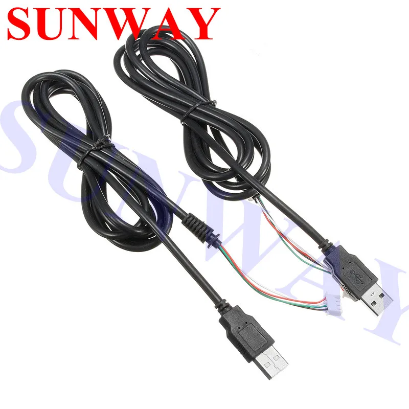 2 шт./лот USB кабель для Нулевая задержка игровой USB энкодер для ПК аркадный джойстик кнопки