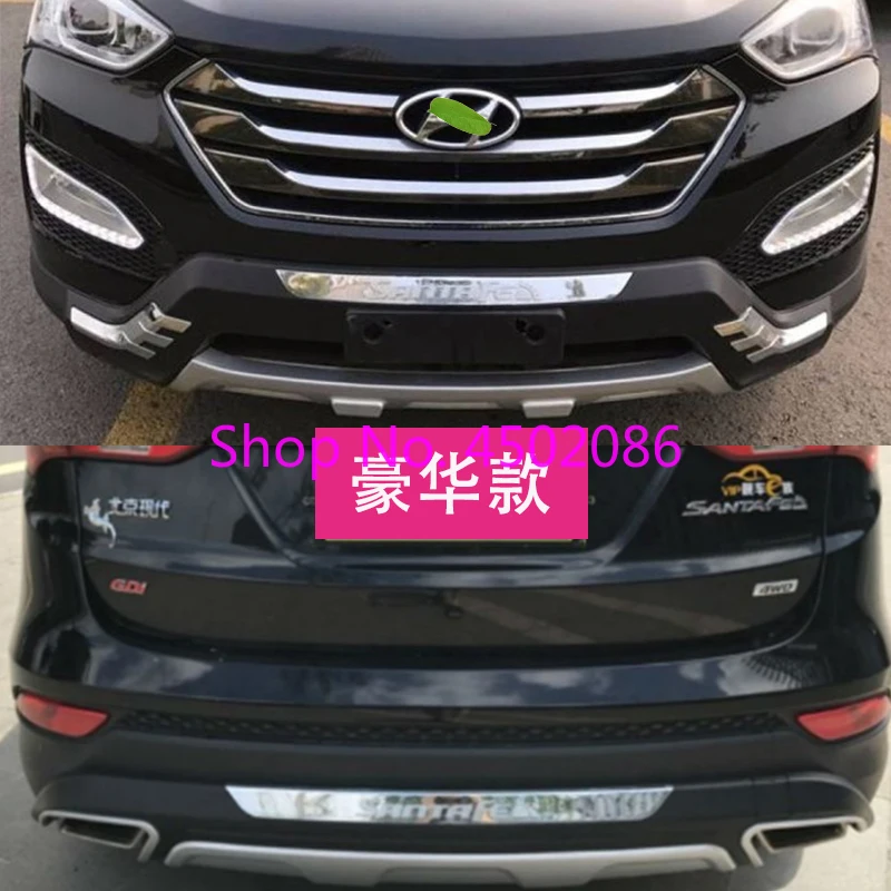 Высококачественная хромированная крышка переднего/заднего бампера из