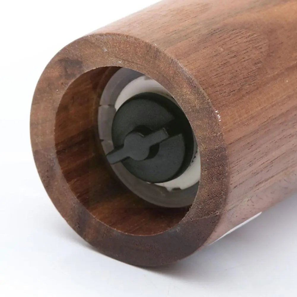 

Wooden Marble Salt and Pepper Mill Spice Nuts Mills Cooking Shaker BBQ Bottle Tools Grinder Handheld Seasoning Kitchen E4B8