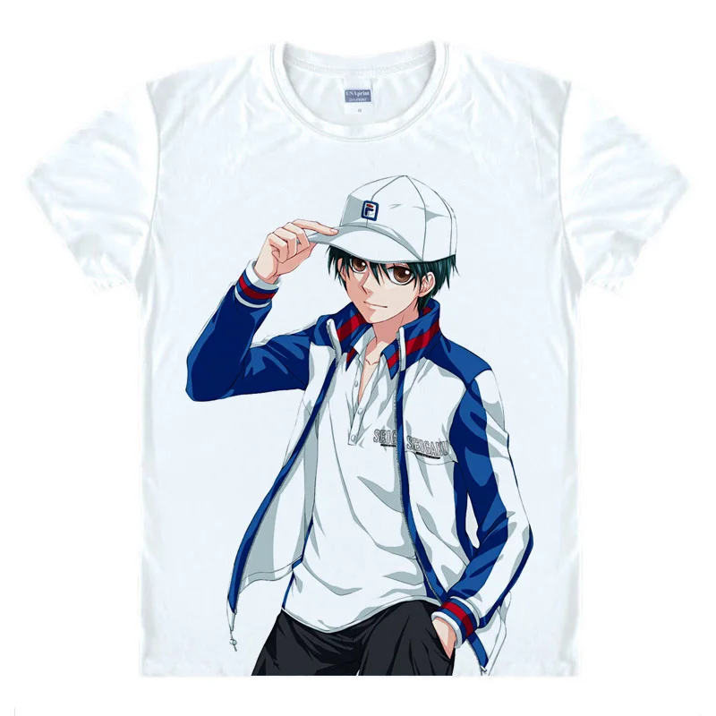 

Футболка с принцем из аниме «Принц Тенниса»