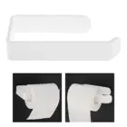 Белый держатель для туалетной бумаги, настенный держатель для бумаги, диспенсер рулона салфеток для кухни, для ванных и туалетных комнат, отеля