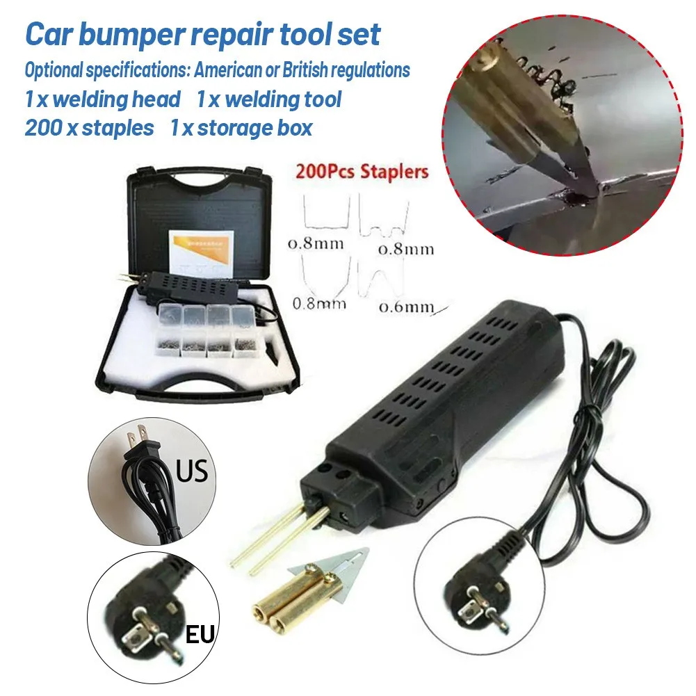 

Plastic Welder Car Repair Tool Hot Stapler Tool PVC Bumper Garage Machine Kit For Maximum Load//////////