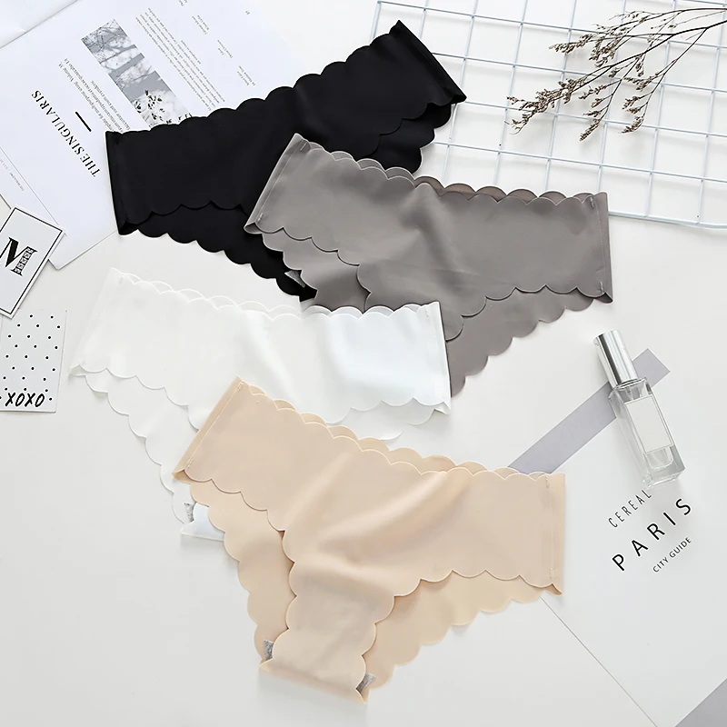 Трусики женские бесшовные с низкой посадкой 3 шт.|Женские трусики| |