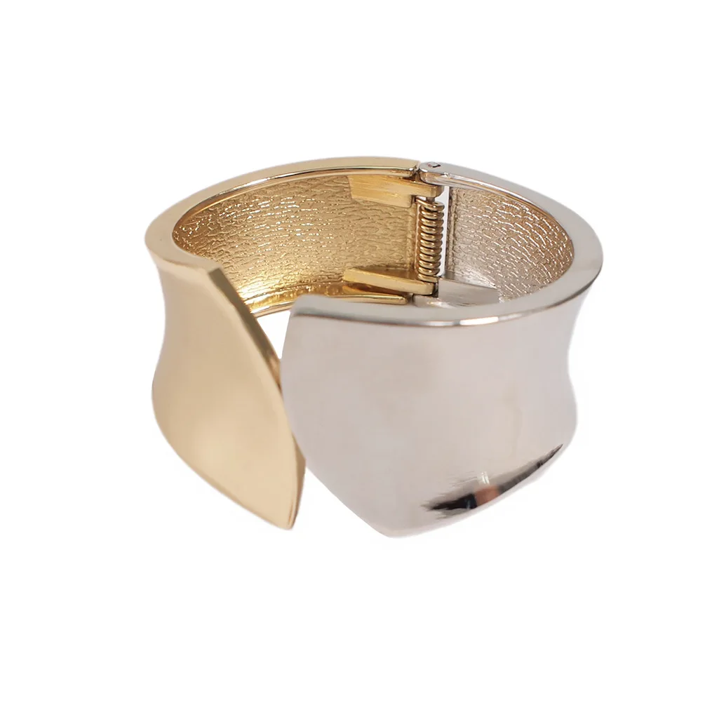 European and American fashion mix alloy bracelet Unique design texture metal accessories women | Красота и здоровье