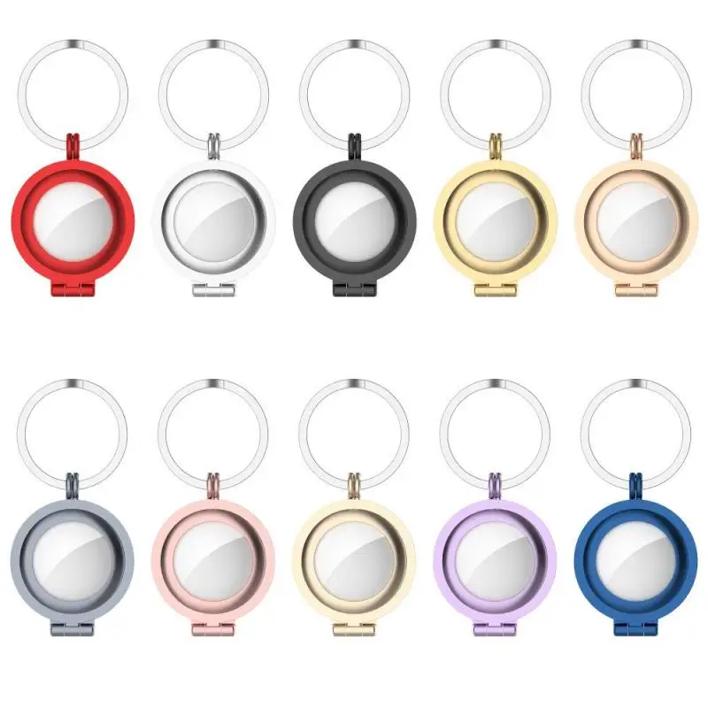 

1pcs Protective Cover for Apple AirTag metal Case Location Tracker Protector for AirTags Tracker Keychain Smart Accessories