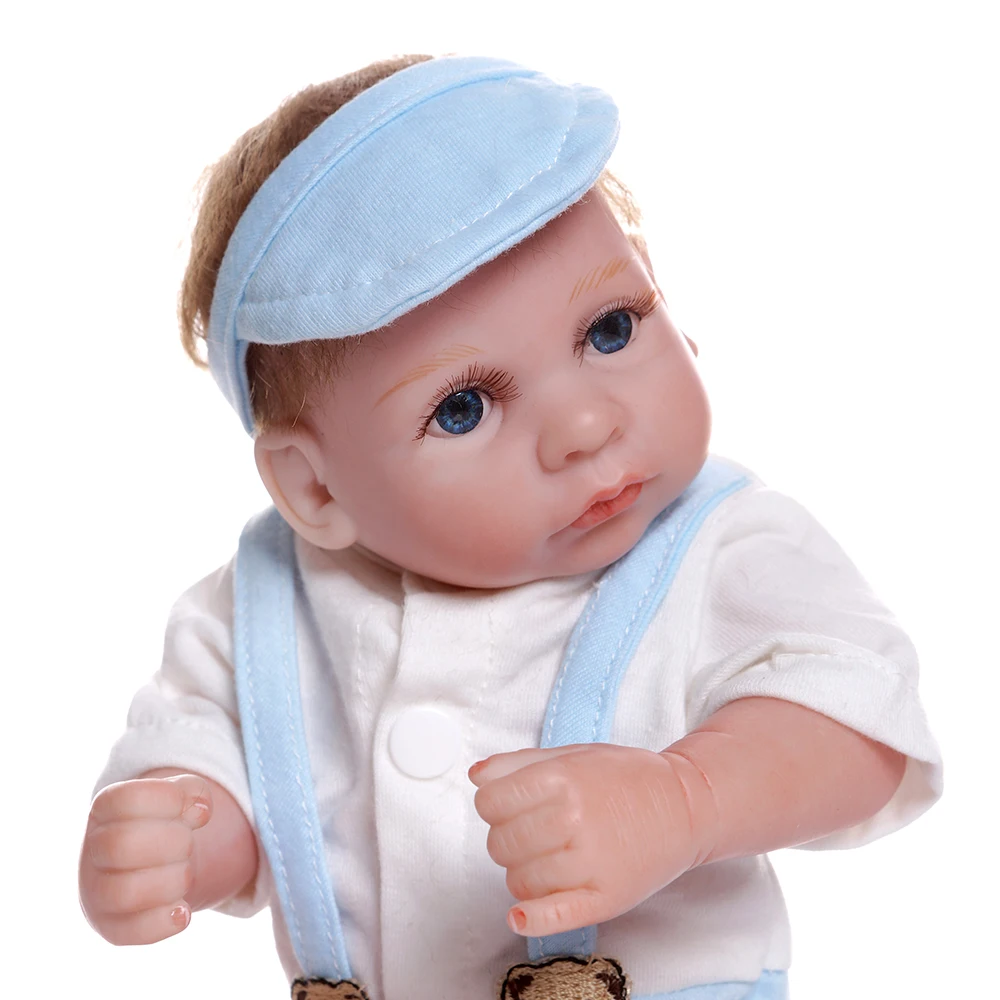 Reborn Baby Dolls очаровательная мини кукла ручной работы Girl style 10 дюймов 26 см детская