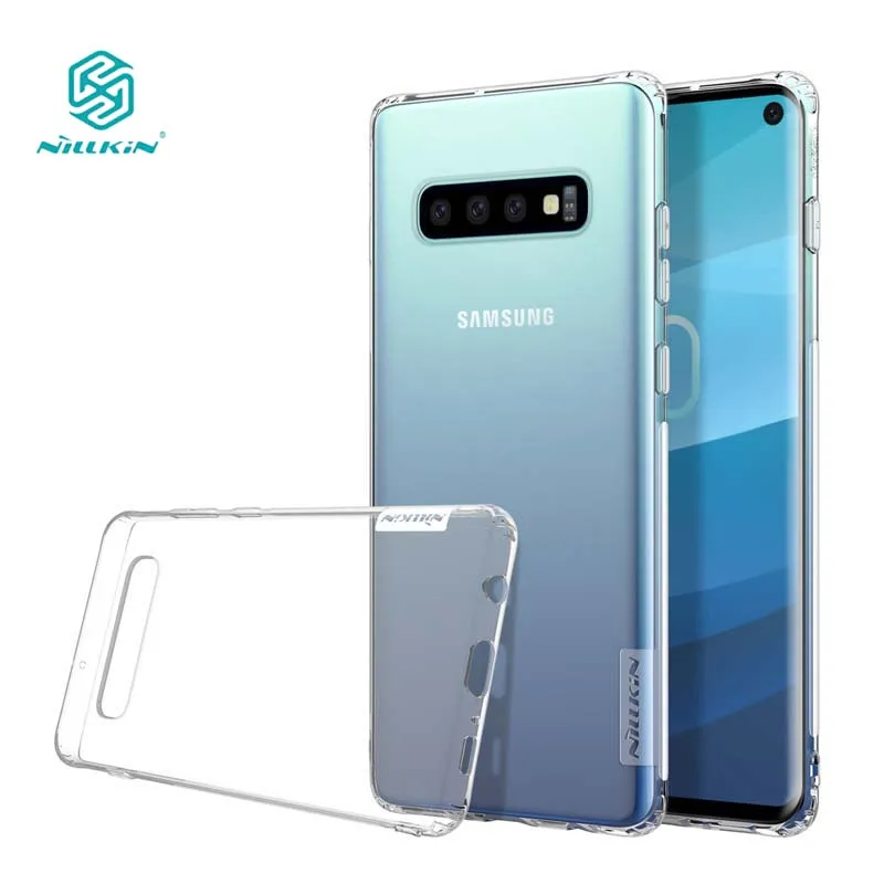 Для samsung Galaxy S10 S10 Plus S10e чехол для телефона NILLKIN мягкий TPU прозрачный защитный чехол для Galaxy S9 S9+ чехол Capa