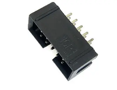 20 шт. 2 54 мм Шаг двухрядный 5x2 ISP загрузка JTAG I/O розетка DIY DC3 10P Новая Электроника