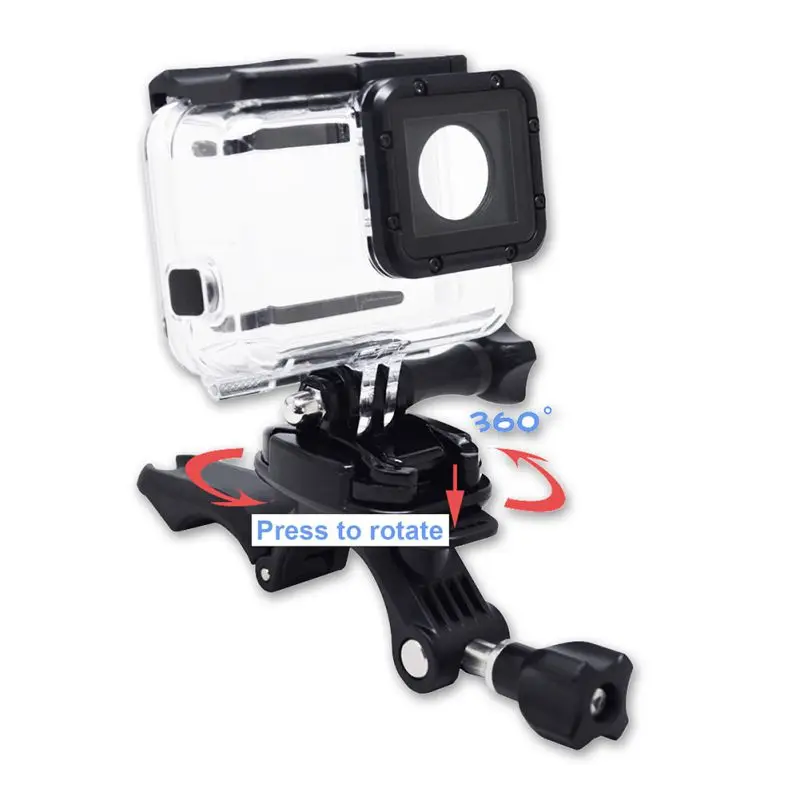 Держатель камеры для крепление на руль мотоцикла велосипеда Gopro вращение 360