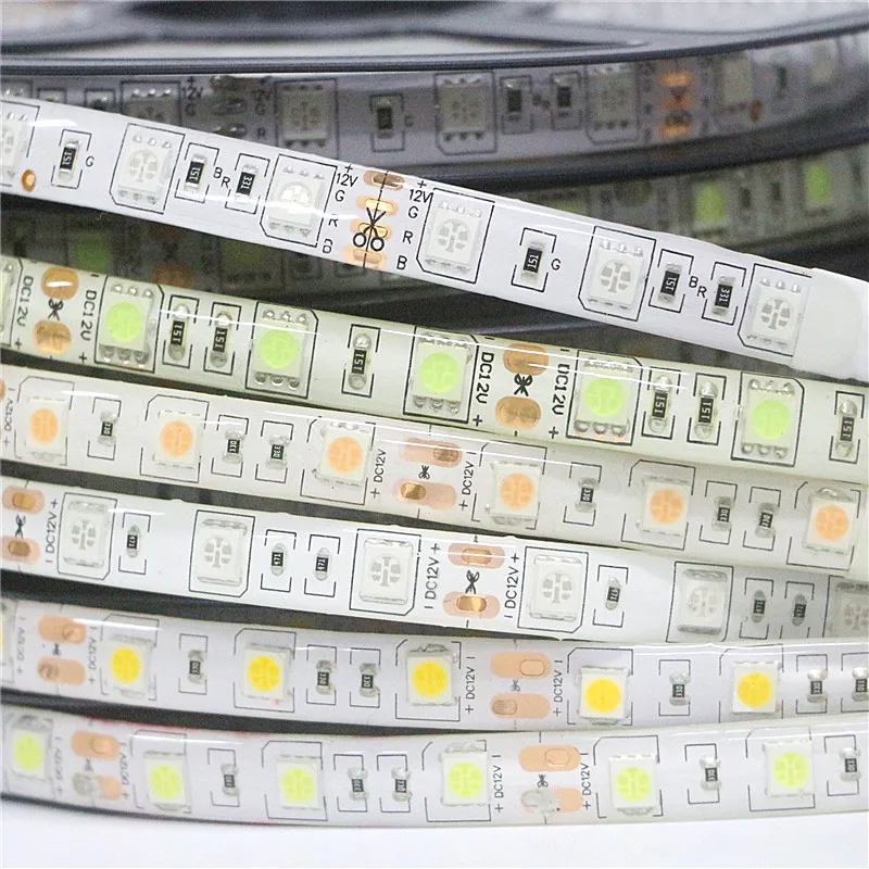 SMD5050 микросхема RGB Светодиодные полосы света Водонепроницаемый/не