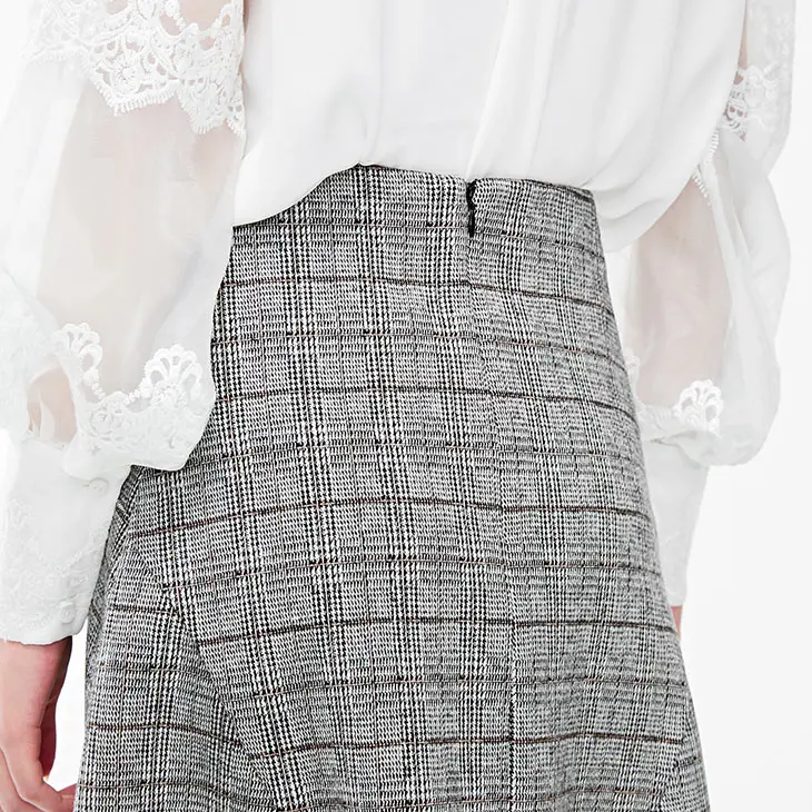 Vero Moda Женская клетчатая юбка с подкладом | 31911G510