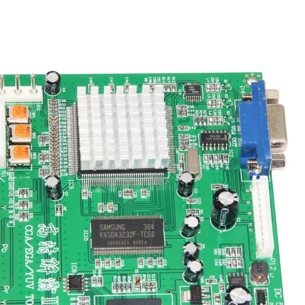 11 1 шт. новая аркадная игра RGB CGA EGA YUV в VGA HD видео конвертер Moudle HD9800 GBS8200 |