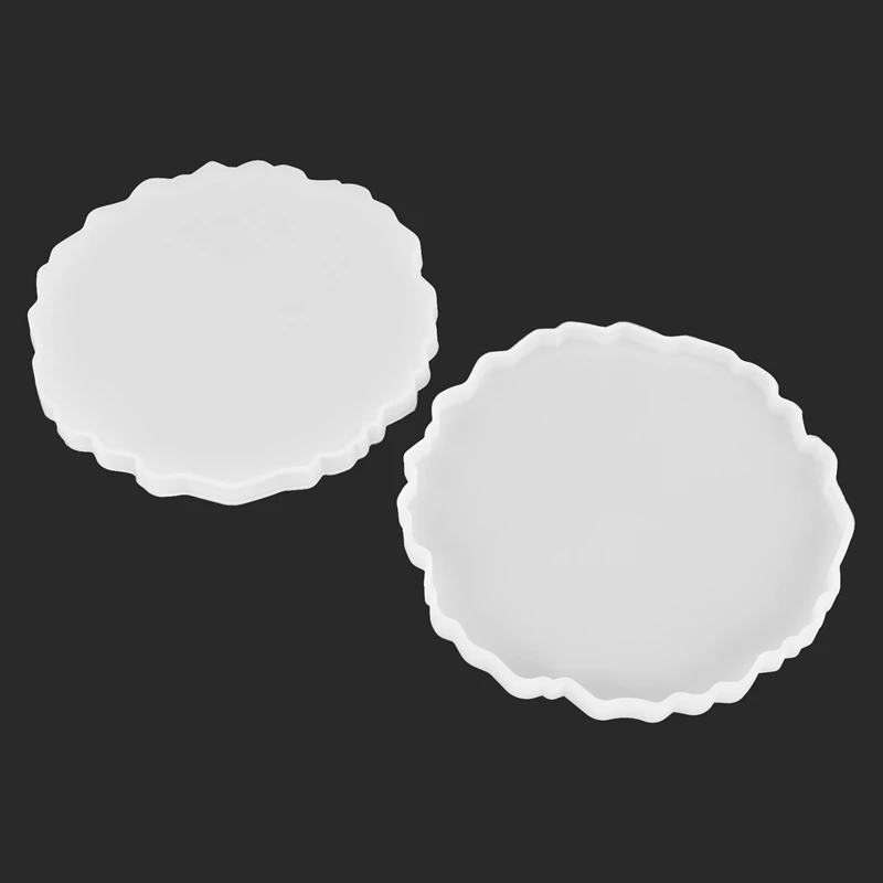 4 шт. формы для подставки из смолы эпоксидной изготовления кусочков силиконовой