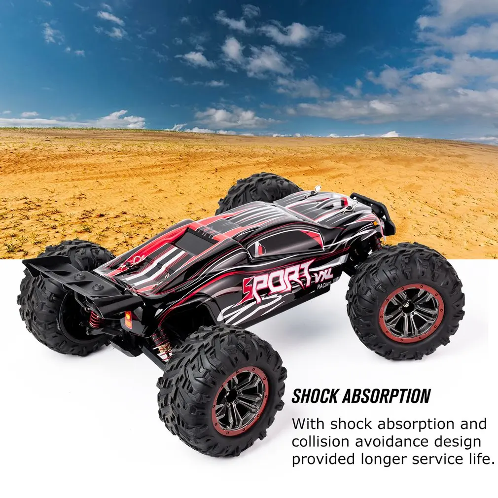 1/10 весы 2 4 ГГц 4WD 60 км/ч высокая скорость RC Bigfoot большие колеса внедорожный Рок