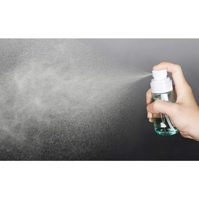 

10 PCS Portable Refillable Plastic Fine Mist Perfume Spray Bottle Transparent Empty Spray Sprayer Bottle, 100Ml