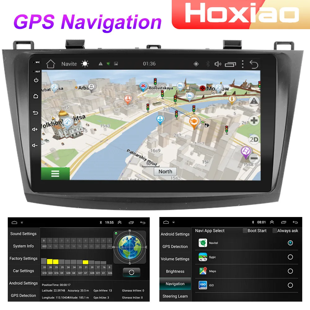 Автомагнитола 2 Din для Mazda 3 мультимедийный видеоплеер на платформе Android 8 1 с 4G и GPS